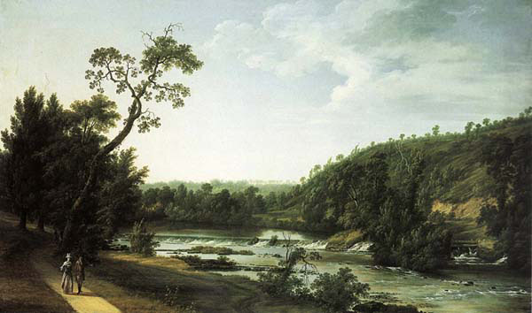 The River Liffey in Lucan House Demesne